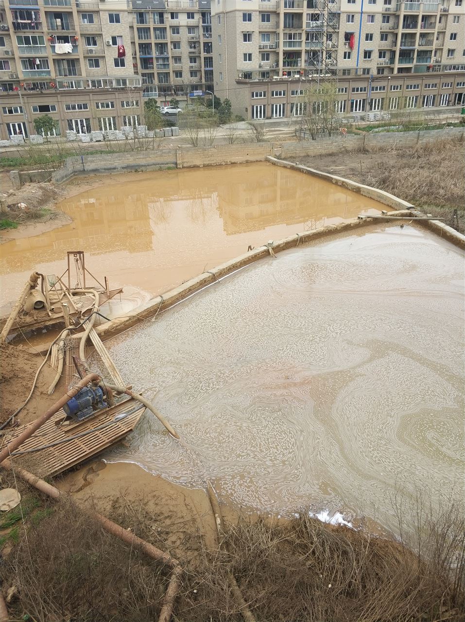 马尔康沉淀池淤泥清理-厂区废水池淤泥清淤